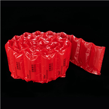 Red inflatable bag